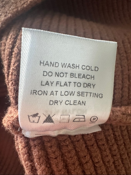 Michael Costello x Revolve Fresia Sweater Caramel Brown XXS - Picture 9 of 9